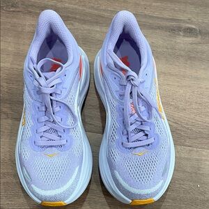 Hoka Women's Light Purple and Orange Athletic Shoes